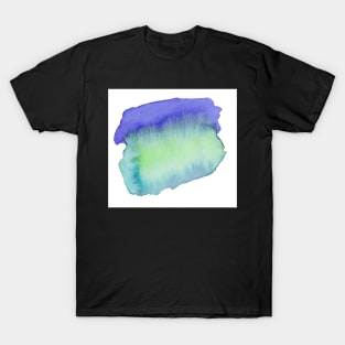 Blue Watercolor Swatch T-Shirt